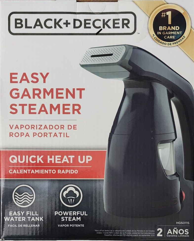 BLACK+DECKER EASY GARMENT STEAMER