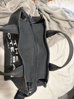 Marc Jacobs The Tote Bag Black Canvas