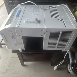 White Window AC Unit 