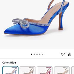 Blue Dress Shoes