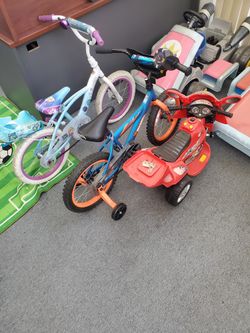 Frozen Kid's bike!