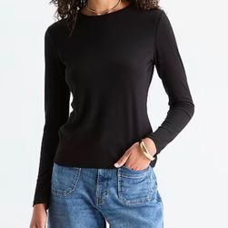 Crew Neck Long Sleeve