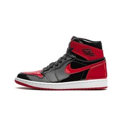 Brand New Nike Air Jordan 1 High Patent Bred Sizes 5y - 13 Men’s 