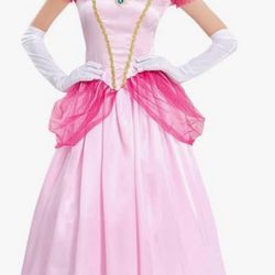 New  Women’s Princess Halloween Costume Adult Cosplay Dress Crown Birthday Carnival Party Fancy Dress Up Dance Gown  Adult Size Large  Pick up locatio
