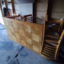 Table set (6 chairs) 