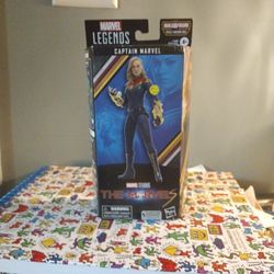 Captain Marvel Action Figure Collectable Build A Figure
