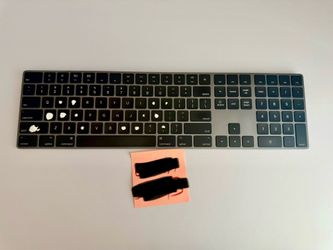 Apple Magic Keyboard with Numeric Keypad - Black l Fully Functional l Fair Condition