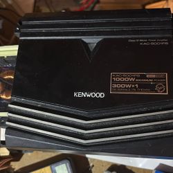 Kenwood Kac5001ps 1000w Max Power