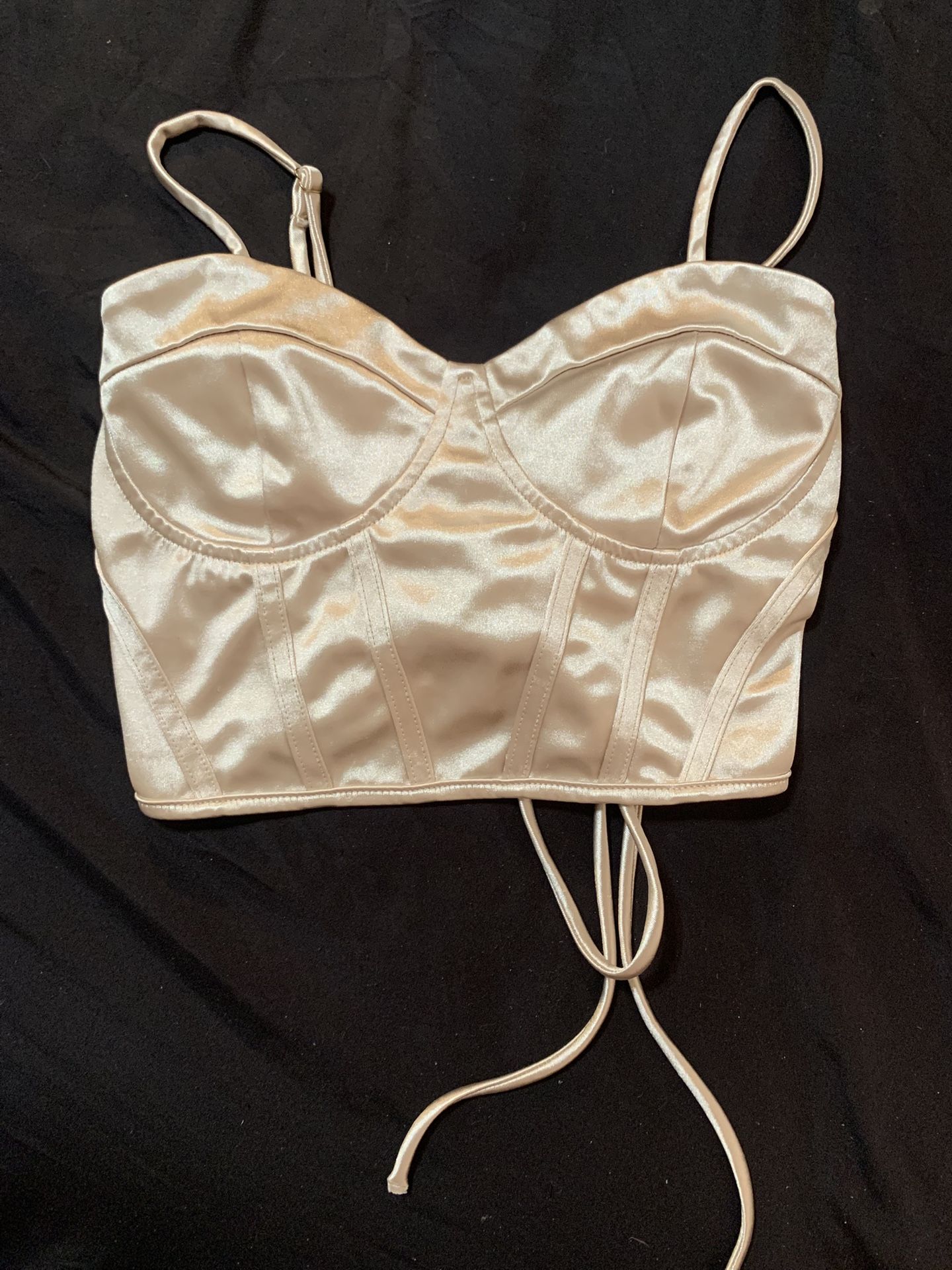 Golden Corset Top 