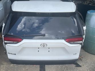 020 Toyota RAV4 LE OEM White Body Parts – 4 Doors + Rear Liftgate