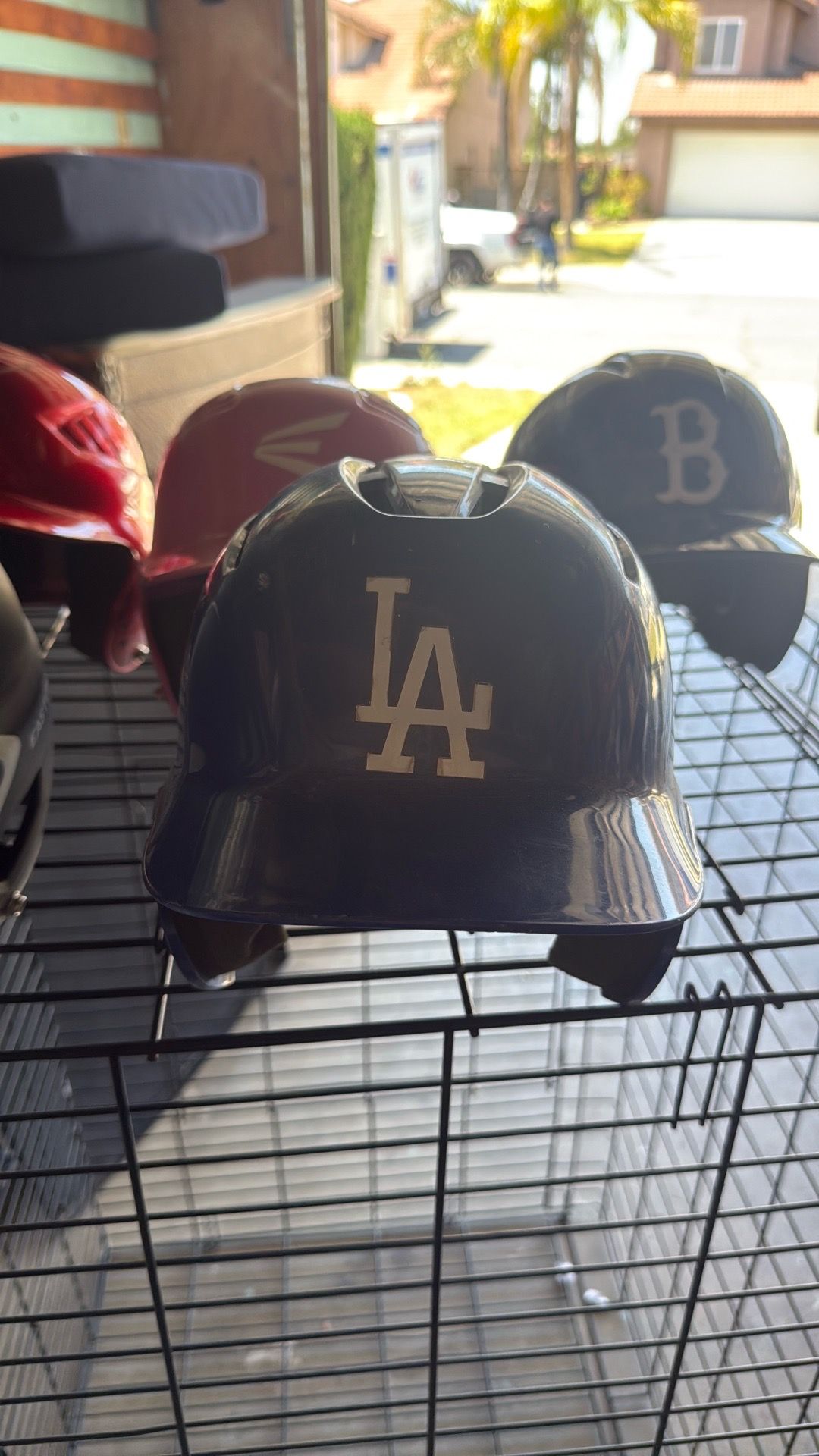 Baseball helmets