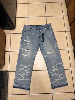purple jeans size 38