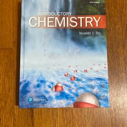 Hardcover Of ‘Introductory Chemistry’