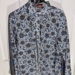 Johnston & Murphy Logan printed long sleeve