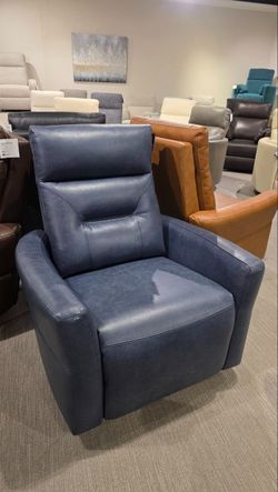 Comfortable Top Grain leather Power Recliner with power Headrest!!! 4 Colors available...