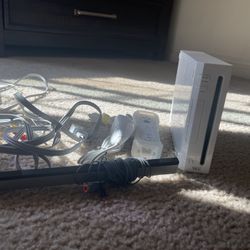 Wii Game Console ( Mario Bros Included )