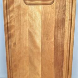 Made in Vermont Maple Cutting Board with Juice Groove (Retails for $87.00)