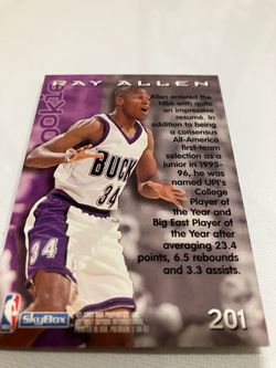 Ray Allen Rookie card Skybox premium 1997