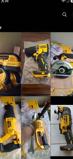 6 different tools brand new $90 EACH FIRM ON PRICE