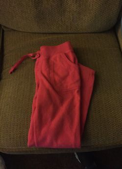 Old Navy Pink fleece pants size -8