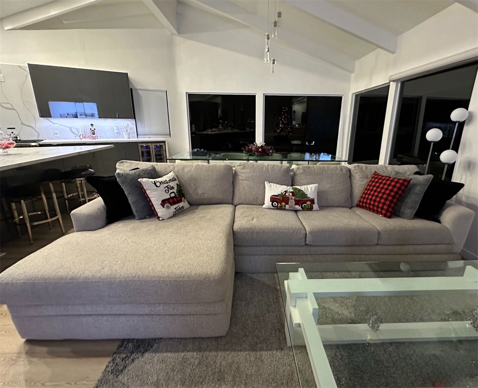 L-Shaped Sectional Couch