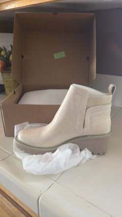 Boots Ankle Chelsie cream New