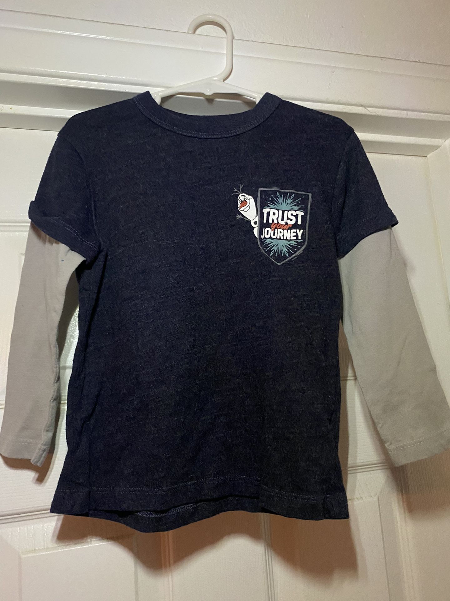 Disney Sha Sor Shirt Olaf Size 5