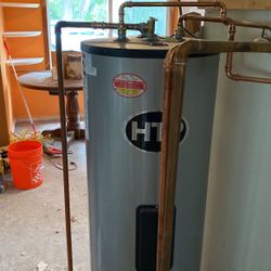 Indirect hot water heater 40 gallon two years old