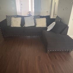 Black Sectional