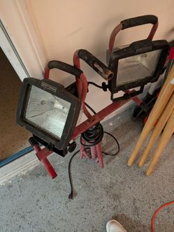 Craftsman dual spotlight work light