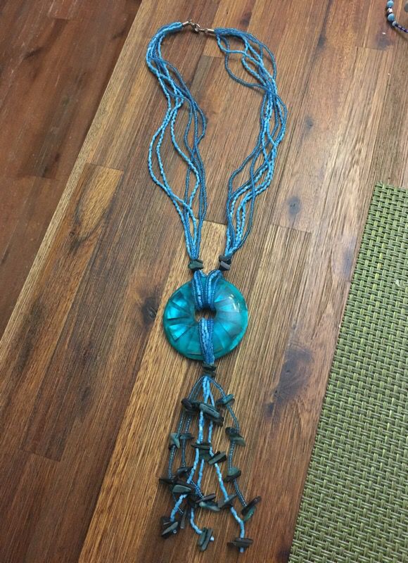 Blue beaded Necklace