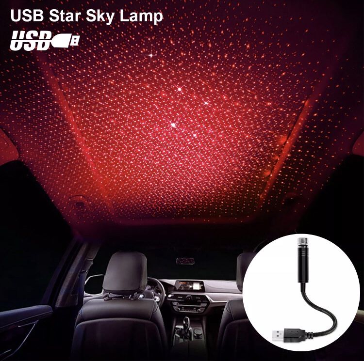 Car Roof Lights USB plug.