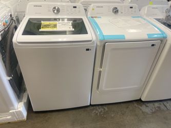 New Samsung washer and dryer gas set