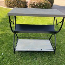 Charming Home office Side table / book shelf