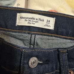 Abercrombie & fitch - 90’s Straight jean mid rise