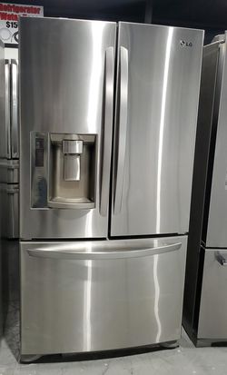 LG 3 Door Stainless Steel Refrigerator Fridge
