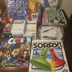 Board Games $30 