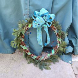 Holiday Wreaths Decorated, Custom or Undecorated