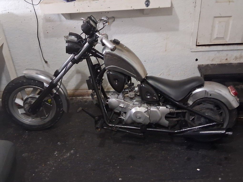 110 cc mini chopper