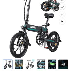 GOTRAX EBE1 Folding Electric Bike Foldable E-Bike Brand New in Box