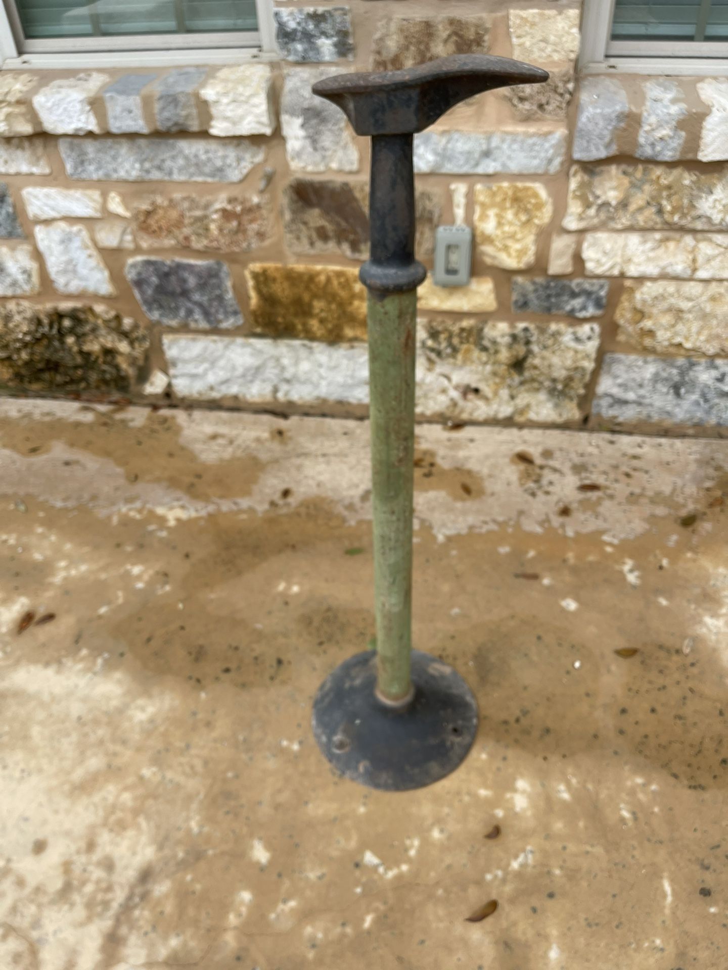 Vintage Landis Cobbler Post Shoe Anvil Stand
