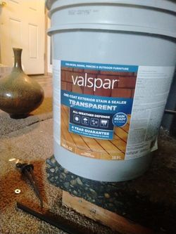 VALSPAR ,STAIN &SEALER
