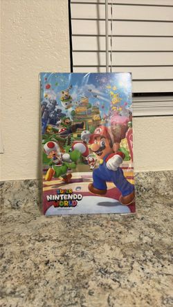 Super Nintendo World Poster