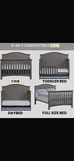 Baby crib brand new with mattress