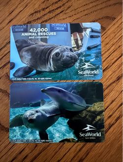 (2) Seaworld San Diego Howl-O-Scream Halloween Event