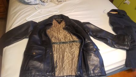 Men TommyHilfiger LARGEheavy durty 100% Leather. High class