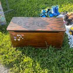 Wood Storage box