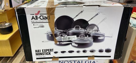 All-Clad HA1 Expert Nonstick 13-Piece Cookware Set