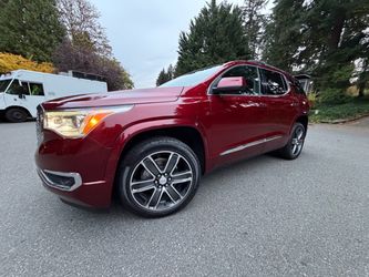 GMC Acadia SUV in Deep Red