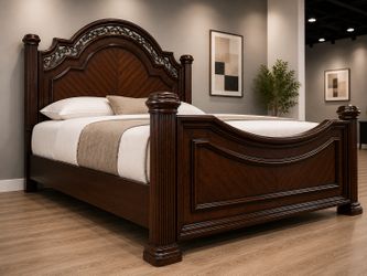🛏️ ASHLEY QUEEN BED – ONLY $598! 🔥